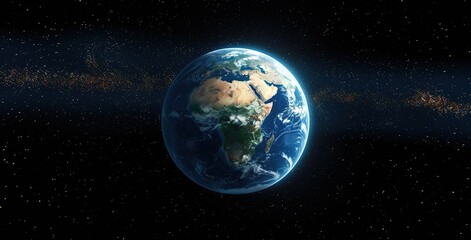Wall Mural - planet earth in space