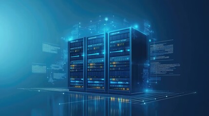 Poster - Modern Server Technology for Professional Hosting Solutions