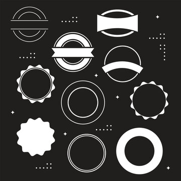 Mid-century Retro Badge Designs