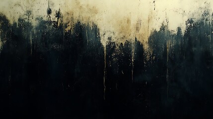 Leinwandbilder - An abstract background featuring dark but textured elements with hints of lighter colors, creating a moody, atmospheric effect.