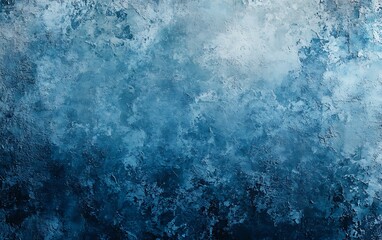 Aufkleber - A textured, abstract background featuring a gradient of blue hues, evoking a serene, cool atmosphere.