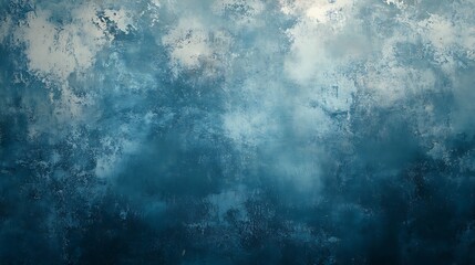 Aufkleber - An abstract textured background featuring shades of blue and hints of gray, evoking a sense of calm and depth.