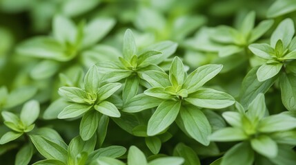 A close-up of rare fresh woodruff leaves with their small, whorled structure, isolated on a white background