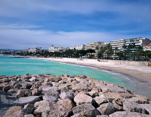 seascape from holiday in Cannes, France