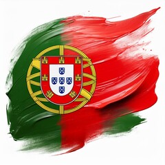 Portugal Flag Abstract Design