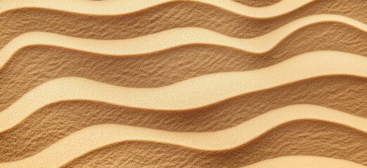 A detailed view of sand showcasing smooth organic contours, with a seamless flow of forms that evoke a sense of soothing calm and artistic minimalism.