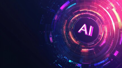 Poster - Innovative logo concept with 
