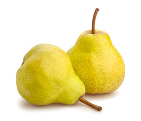 Wall Mural - pears path isolated on white