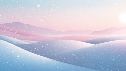 abstract winter background