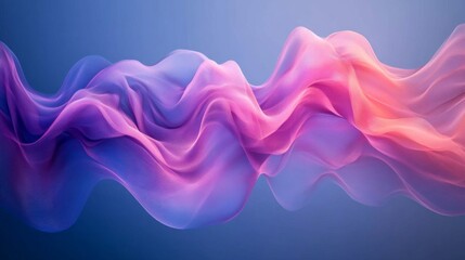 Canvas Print - Abstract Flowing Waves