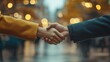 © Sandu - Handshake in Urban Setting