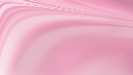 Poster - Abstract curved grainy pink shapes on white background. High resolution full frame blurry, dynamic and futuristic background with noise. Copy space.