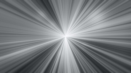 Poster - starburst effect or light trails moving to infinity in black and white. abstract high resolution ful