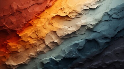 Wall Mural - A collage of different natural Earth textures mixed in beautiful abstract background