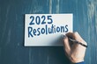 © Konstiantyn Zapylaie - Crafting 2025 resolutions: setting future goals with determination