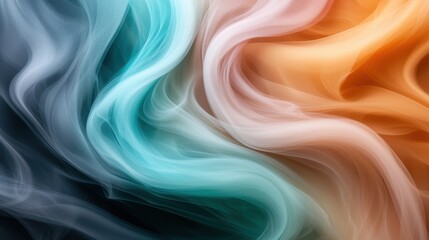 Poster - Vibrant abstract fluid art background