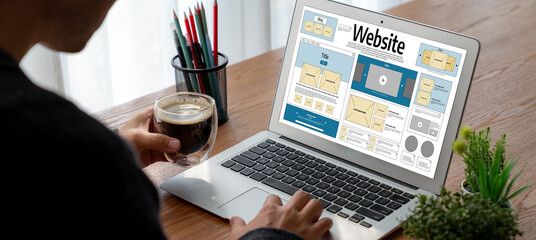 Website design software provide snugly template for online retail business and e-commerce