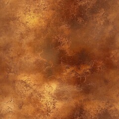 Canvas Print - Photo of a seamless polished copper texture