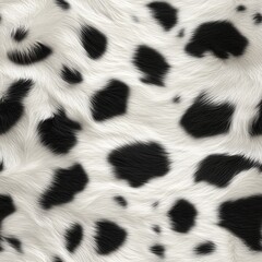 photorealistic seamless texture of spotted dalmatian fur