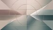 © Kartik - Serene gradient template. Circles and triangles mingle in minimalist perfection. Gentle fusion of forms and hues creates balanced yet captivating backdrop, embodying modern sophistication