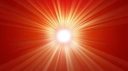 Poster - Abstract Red Breaking Excitement with Modern Sunburst Background, Featuring Bold Lines and Vibrant Colors that Evoke Energy and Dynamism, Perfect for Eye-Catching Designs and Creative Projects