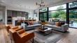 © Nawarit - Home Renovation, vibrant colors, modern design, dynamic scenes, inviting