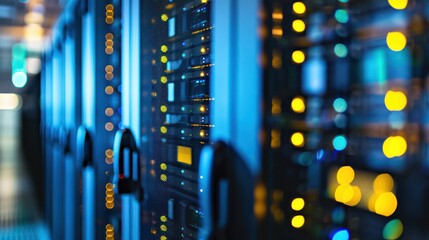 Poster - Data Center:  Servers and Network Technology
