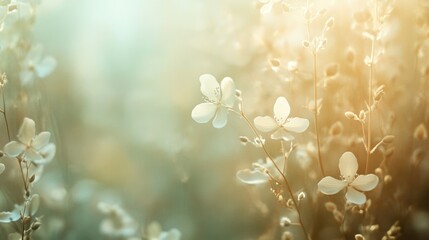 Poster - Soft texture with light patterns: A soft, textured background illuminated by delicate light patterns, creating a gentle, whimsical glow.