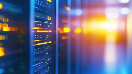 Poster - Server Room: A Glimpse into the Heart of Technology