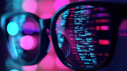 Poster - Code Reflection in Glasses