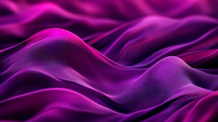 Poster - abstract background with flowing purple wave patterns, representing tranquility, movement, and digit