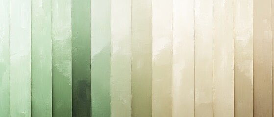 Aufkleber - A visually pleasing gradient background featuring soft green and beige tones, perfect for creative projects and designs.
