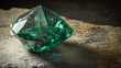 © ABX - Brilliant emerald with deep green color and sharpness