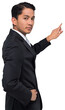 © vectorfusionart - Digital png photo of focused asian businessman on transparent background