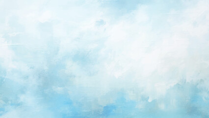 Sticker - Abstract bright cloudy blue sky shaded watercolor background with space,  Blue sky with cloud .Beautiful blue sky with white clouds .bright cloud cover in the sun calm clear winter.