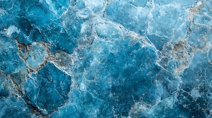 Poster - Blue stone concrete background with high resolution Top view Copy space : Generative AI