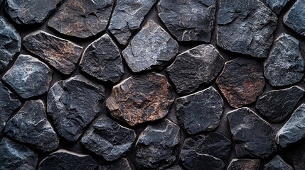 Aufkleber - Grey stone background : Generative AI
