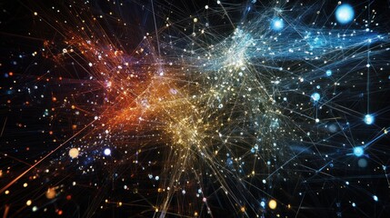 Poster - Digital Network Connection: Business and Social Interaction