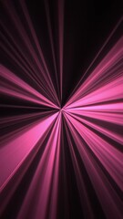 Canvas Print - vertical video of fast purple brightly colored abstract wormhole with streaks of stars flying by fas