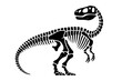 © Wirestock - Tyrannosaurus dinosaur skeleton silhouette