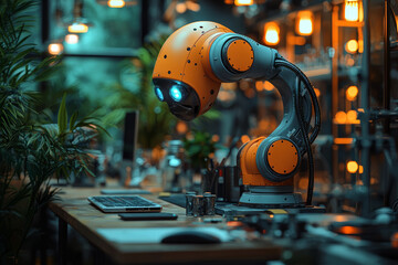 Poster - a podcast discussing the future of gig work and the role of automation, emphasizing the changing nat