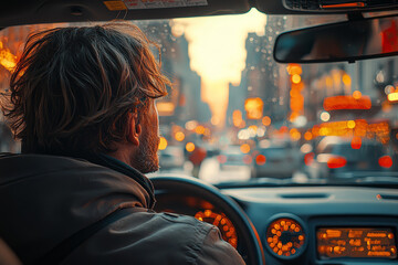 Poster - a driver facing deactivation from a rideshare platform without cause, sparking debates about worker 