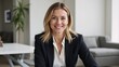 © Pixel Matrix - Portrait depicting a smiling businesswoman