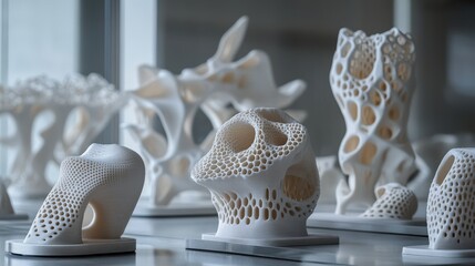 Poster - 3D printing technology is revolutionizing manufacturing by enabling on-demand production, reducing waste, and allowing for complex designs that were previously impossible