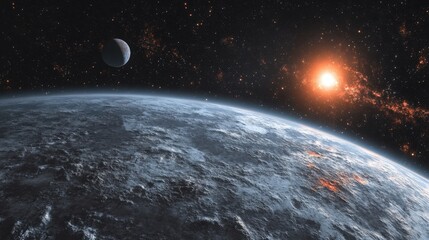 Poster - Astrobiology is the study of life in the universe, focusing on the origins, evolution, and future of life on Earth and beyond