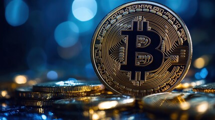 Poster - Blockchain technology underpins the security of digital currencies, providing a decentralized and immutable ledger that enhances trust and reduces fraud.