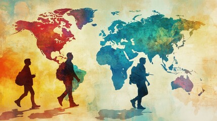 Poster - Globalization and Migration: Analyze the relationship between globalization and migration patterns