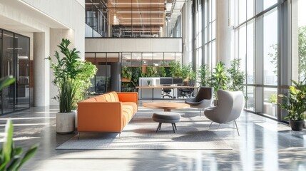 Poster - Impact of Remote Work on Office Design: Analyze how the rise of remote work is influencing office design