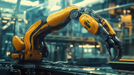 Poster - industrial robots: examine the significance of industrial robots in manufacturing.