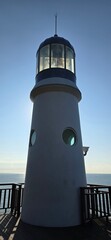 Wall Mural - lighthouse on the coast